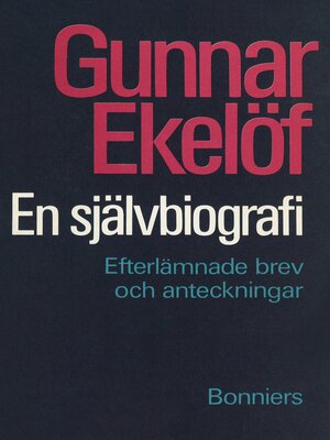 cover image of En självbiografi